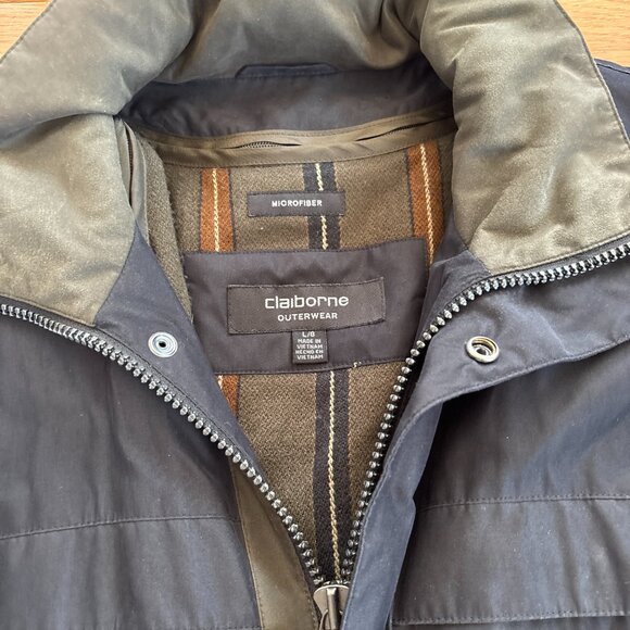 Claiborn Barn Chore Coat Field Jacket Mens L Winterized Microfiber Blanket Lined - Picture 3 of 10